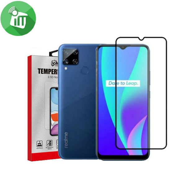 Vmax 2.5D Full Glue Full cover Glass Screen Realme C15