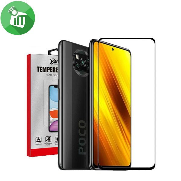 Vmax 2.5D Full Glue Full cover Glass Screen Xiaomi Poco X3 / X3 Pro