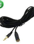 3.5Mm Male To 3.5Mm Female Stereo Audio Extension Cable 5M