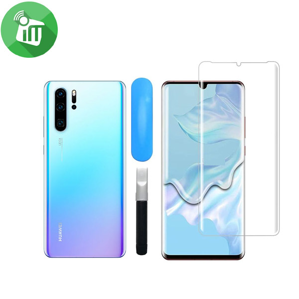 iScreen UV Full Glue Curved Glass Screen Protector Huawei P30 Pro