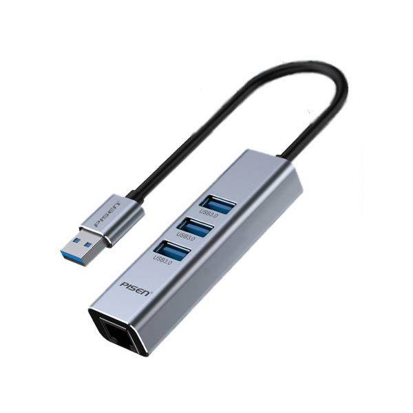 Pisen NJ-HB06 USB 4 iN 1 Multi-Functional Docking Station