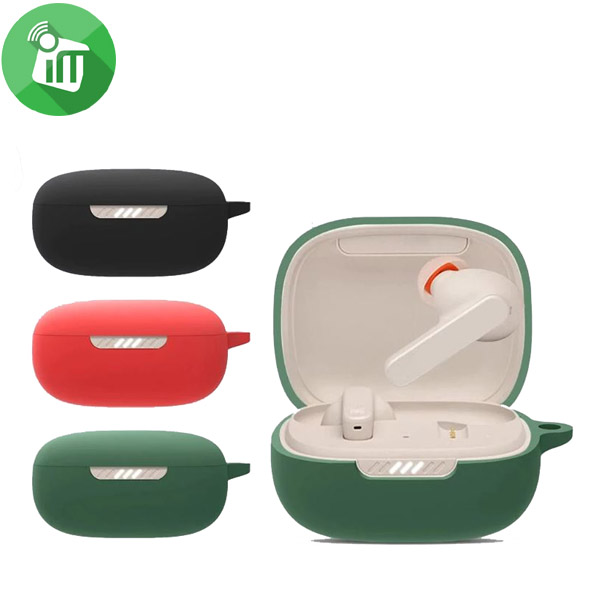 Pod Pocket Silicone Cover For JBL Live Pro+ with Keychain