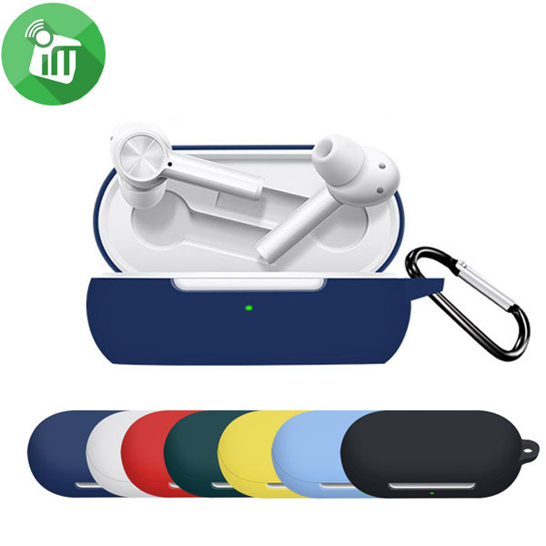 Pod Pocket Silicone Cover For OnePlus Buds Z with Keychain