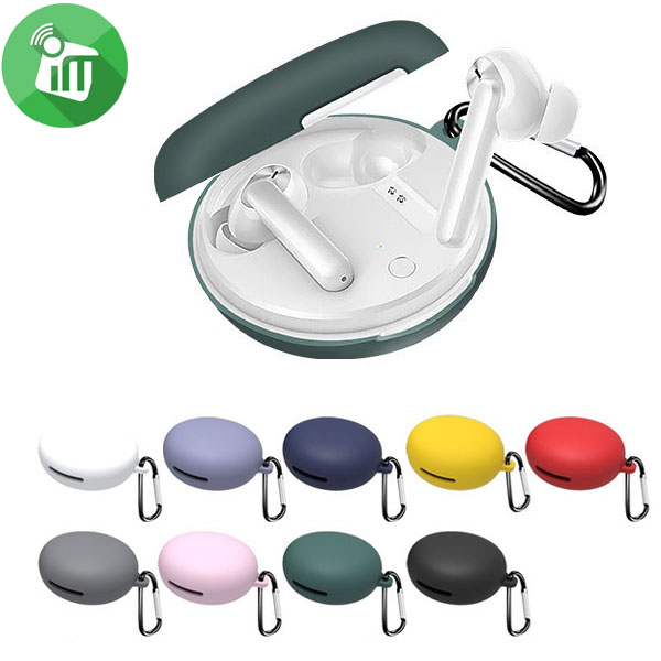 Pod Pocket Silicone Cover For OPPO Enco W31 with Keychain