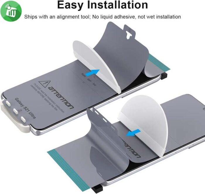 VMAX Invisible Film 5.0 TPU Screen Protector Samsung Galaxy S21