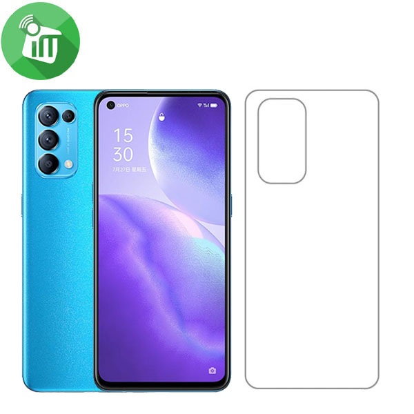 iScreen TPU Auto-Repair Hydrogel Back Screen Protector For Oppo Reno 5