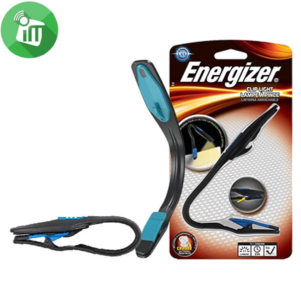Energizer Flexible Booklite Clip Book Lamp
