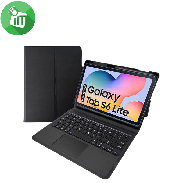 HK-P610C Smart Bluetooth Keyboard Leather Case With Touchpad For Samsung Galaxy Tab S6 Lite