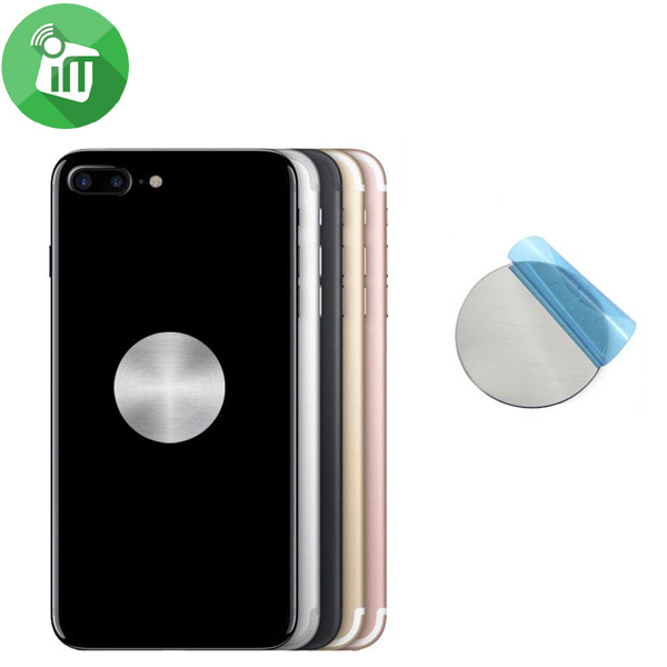 طقم استبدال لوحات معدنية للتركيب مع 3M Adhensive لحامل الهاتف المغناطيسي للسيارة حامل Replacement Round Metal Magnet for Car Mount Round Replacement Metal Plate for Magnetic Car Mount Phone Holder