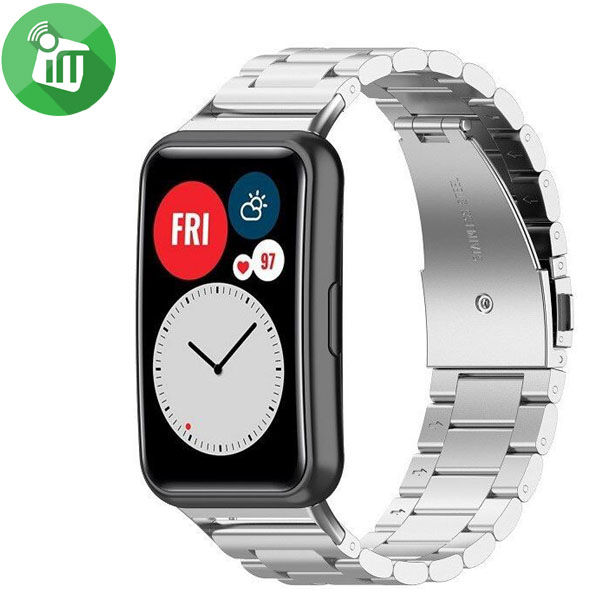 Stainless Steel T-Trees Band For HUAWEI WATCH FIT - Image 5