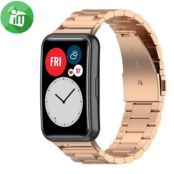 Stainless Steel T-Trees Band For HUAWEI WATCH FIT - Image 4