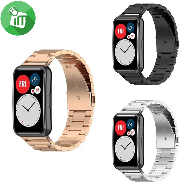 Stainless Steel T-Trees Band For HUAWEI WATCH FIT - Image 3