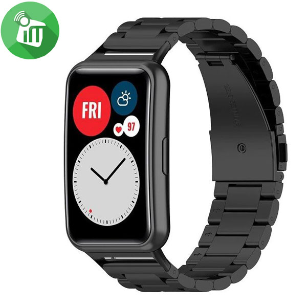 Stainless Steel T-Trees Band For HUAWEI WATCH FIT - Image 6