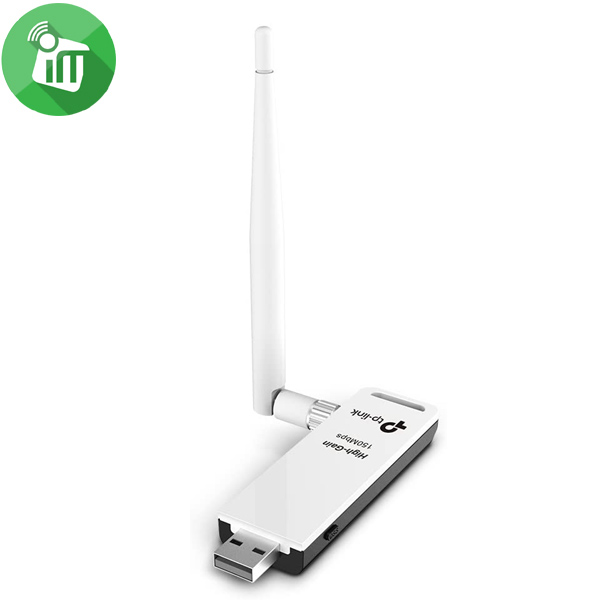 TP-Link 150Mbps High Gain Wireless USB Adapter (TL-WN722N)