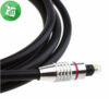 Digital Toslink Audio Optical Fiber Male to Male Audio Cable (1M)