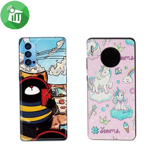 Rock Space 3D ViVid Series Back Skin Protector For All Mobiles (S Size)