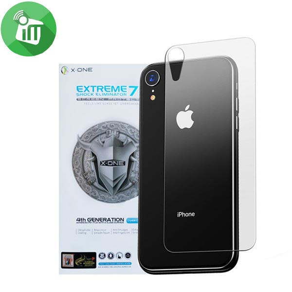 X.One Back Extreme Shock Eliminator (4th Generation) Screen Protector For iPhone XR