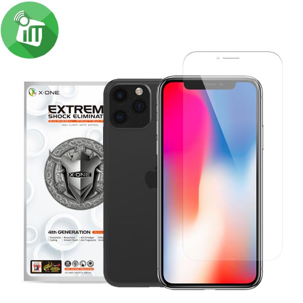 X.One Extreme Shock Eliminator (4th Generation) Matte Type Screen Protector For iPhone 11 Pro