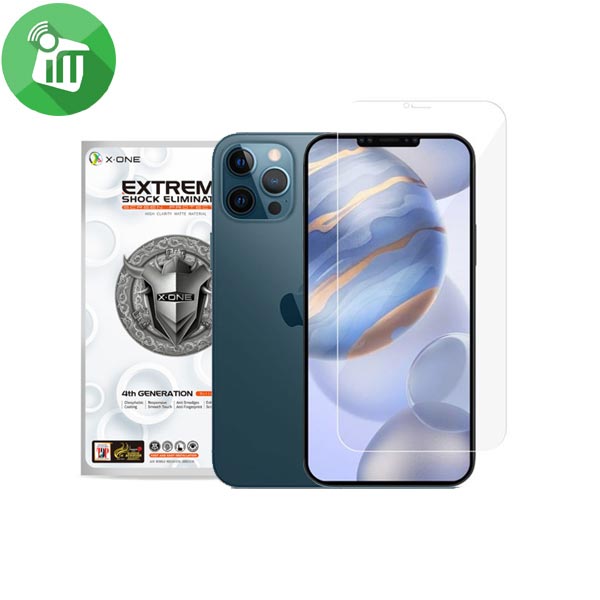 X.One Extreme Shock Eliminator (4th Generation) Matte Type Screen Protector For iPhone 12 Pro Max