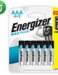 Energizer 6PCS AAA Max PLUS Batteries 1.5V