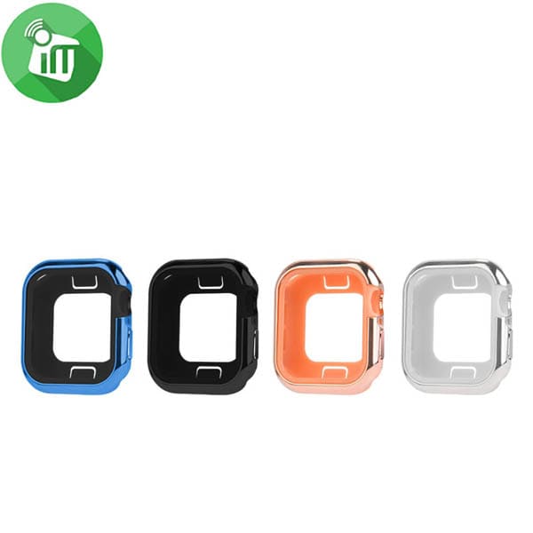 COTEetCI CS7079 Metal Mirror Soft Shell Protective case For iWatch 4-6SE (44mm)