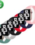 COTEetCI W58 Liquid Silicone Single Ring Watch Band For iWatch (44/45/46/49mm)