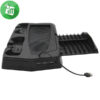 KjH Vertical Charger Stand With Cooling Fan For PS5 DE/UHD Console (Version 2)