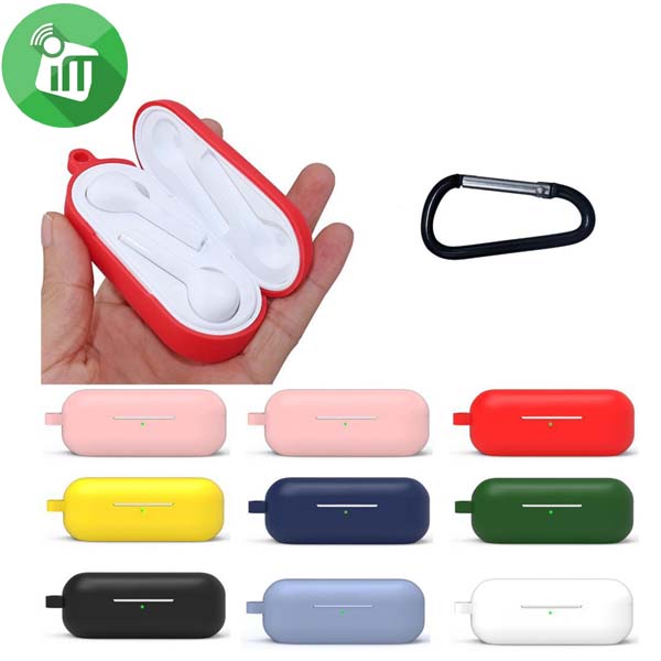 Pod Pocket Silicone Cover For HUAWEI FreeBuds 3i With Keychain