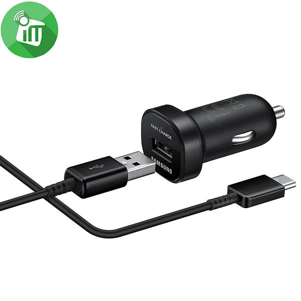 Samsung Car Fast Charger Mini (18W) (with Type-C Cable 1M )