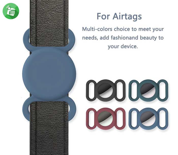 Silicone Protective Case AirTag Pet Collar Strap