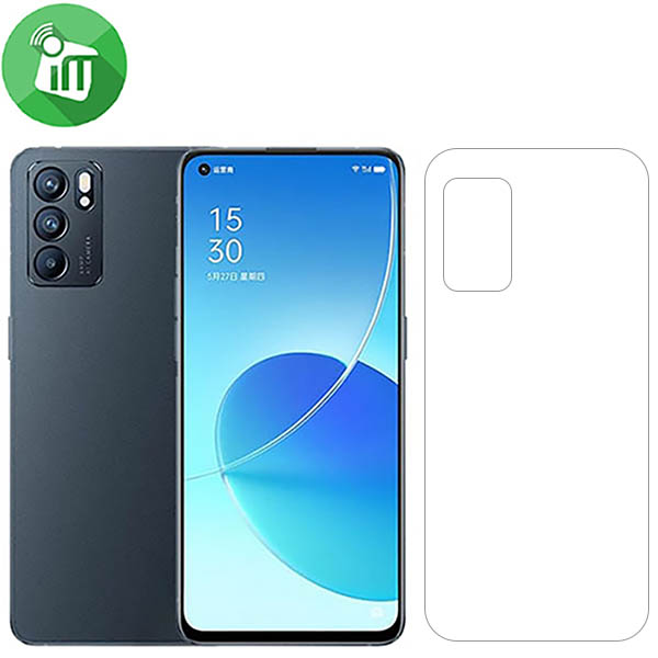 iScreen TPU Auto-Repair Hydrogel Back Screen Protector For Oppo Reno6 5G
