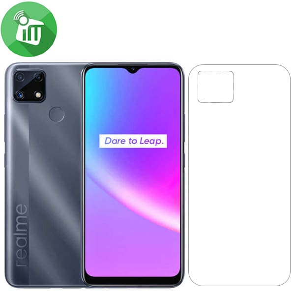 iScreen TPU Auto-Repair Hydrogel Back Screen Protector For Realme C25