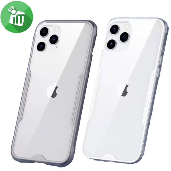 j-Case Crystal series Hard Anti-Drop Lens Protection Case For iPhone 11 Pro Max