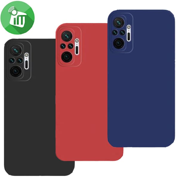 j-Case Jeff Series TPU Full Cover Camera Protection Case For Xiaomi Redmi Note 10 Pro