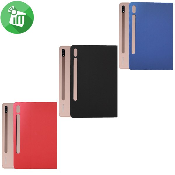 3D Basic Series Leather protection Case For Samsung Galaxy Tab S7 Plus / S8 Plus
