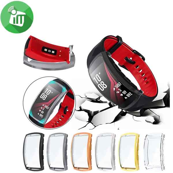 Fashion Full Case TPU Protector for Samsung Gear Fit2 Pro