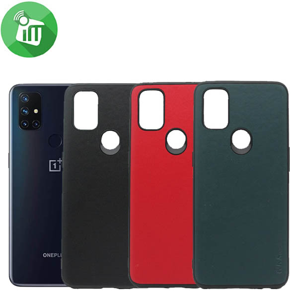 GKS Plain Leather Series Case For OnePlus Nord N10 5G