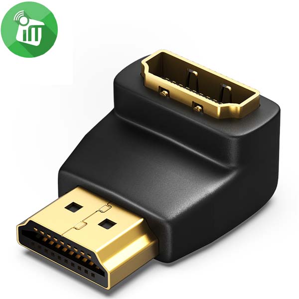 HDMi Male To HDMi Female Adapte 90 Degree