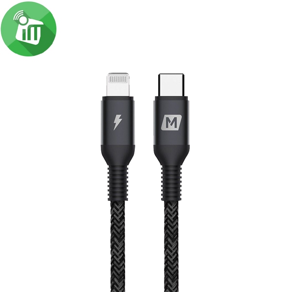 MOMAX Elite Link Lightning to USB-C MFi Cable (2.2M)