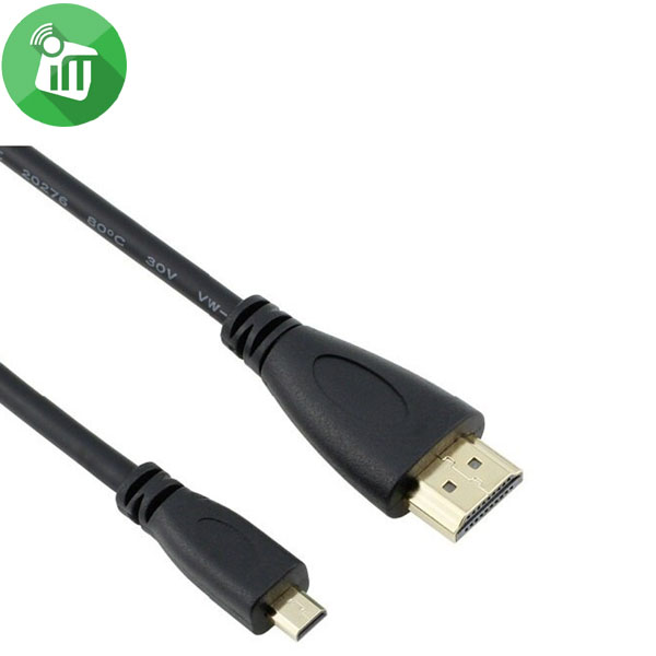 Micro HDMi Male To HDMi Male Cable (1.5M)