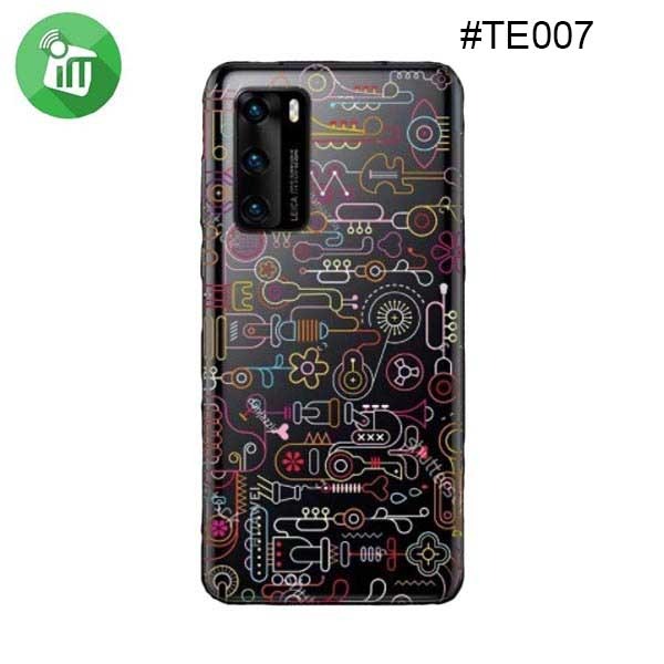 Rock Space 3D Translucent Embossing Series Back Skin Protector For All Mobiles (S Size) - Image 3