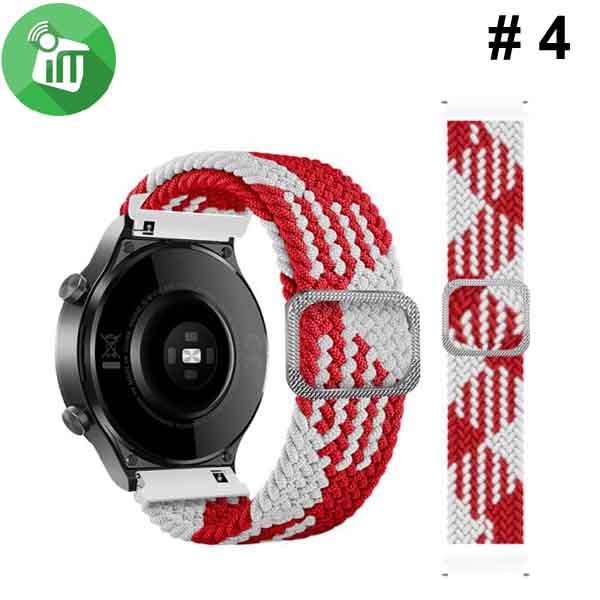 Braided Matching Colors Elastic Adjustable Strap Band (20mm) - Image 5