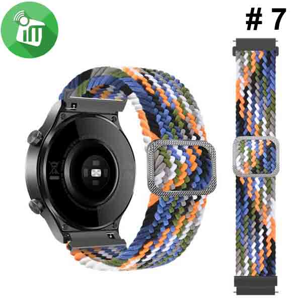 Braided Matching Colors Elastic Adjustable Strap Band (20mm) - Image 8