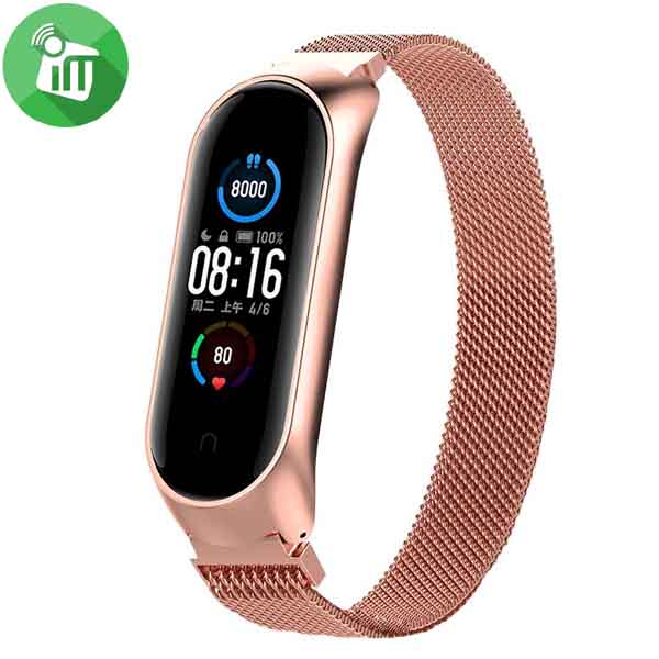 Universal Milanese Loop Band For Xiaomi Mi Smart Band 5/6 - Image 4