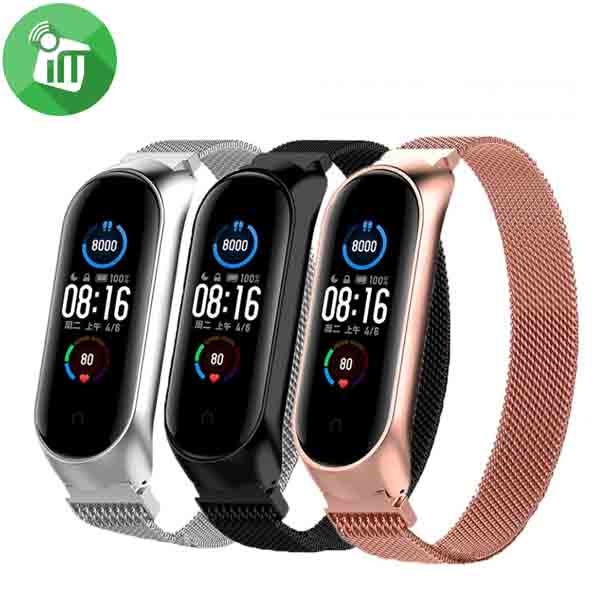 Universal Milanese Loop Band For Xiaomi Mi Smart Band 5/6