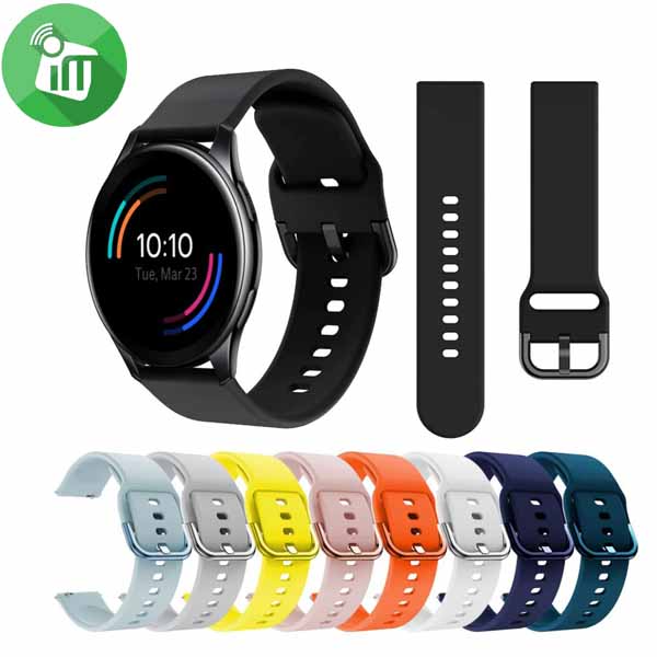 Universal Silicone Sport Release Pin Buckle Band (22mm)