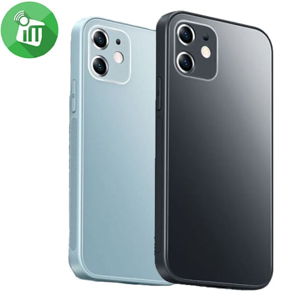 Xundd Liguid Matte Glass Series Lens Protection Case For iPhone 12