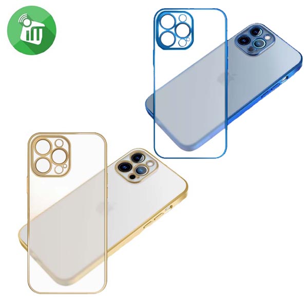 j-Case Phantom Series Matte TPU Lens Protection Case For iPhone 12 Pro Max