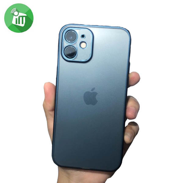 j-Case Phantom Series Matte TPU Lens Protection Case For iPhone 12