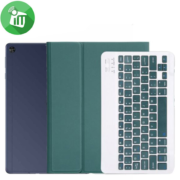 C2101 Smart Bluetooth 3.0 Keyboard Leather Case For Huawei MatePad T 10s / T 10 - Image 3